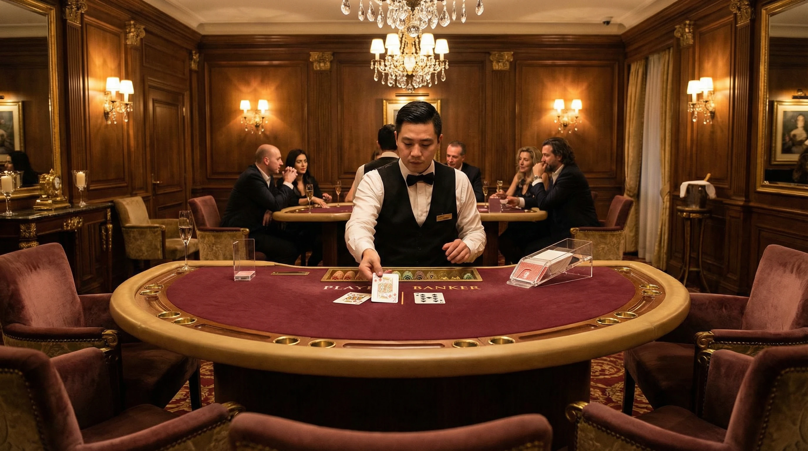 Bacará no Geral Bet - Jogo de cartas elegante