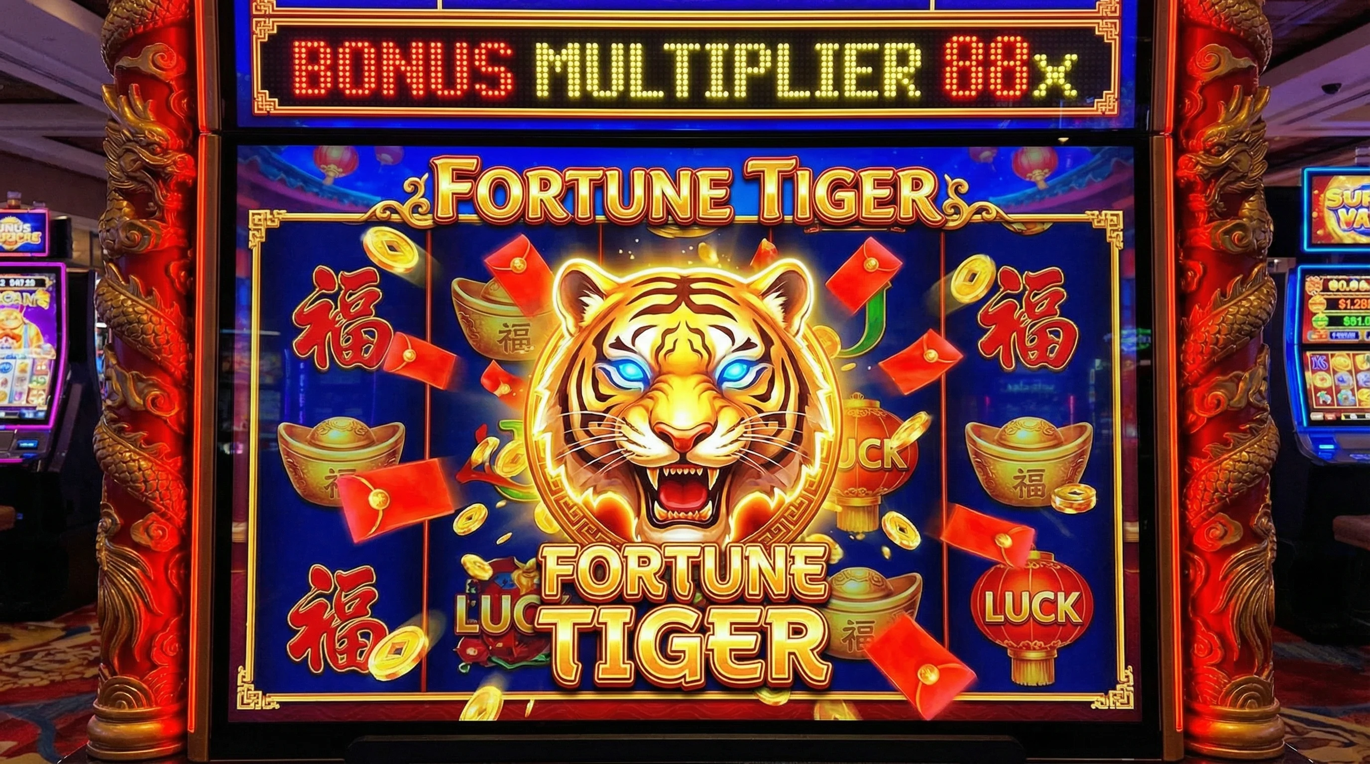 Fortune Tiger no Geral Bet - Slot popular com tema asiático